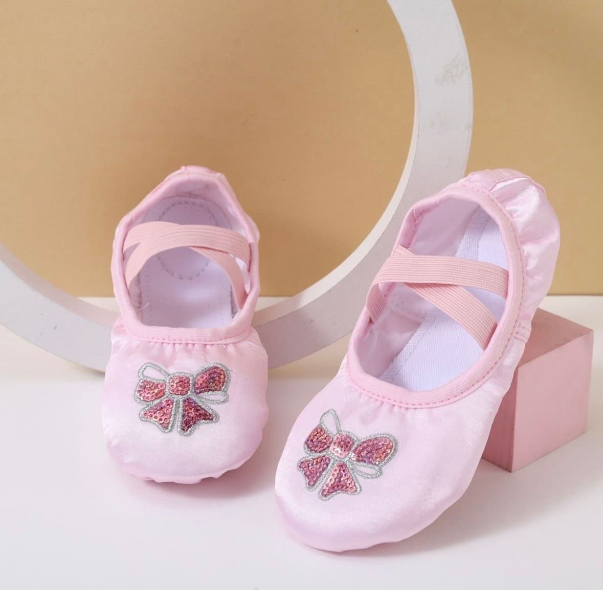 FRM Ballet Shoes Kids Pink 3