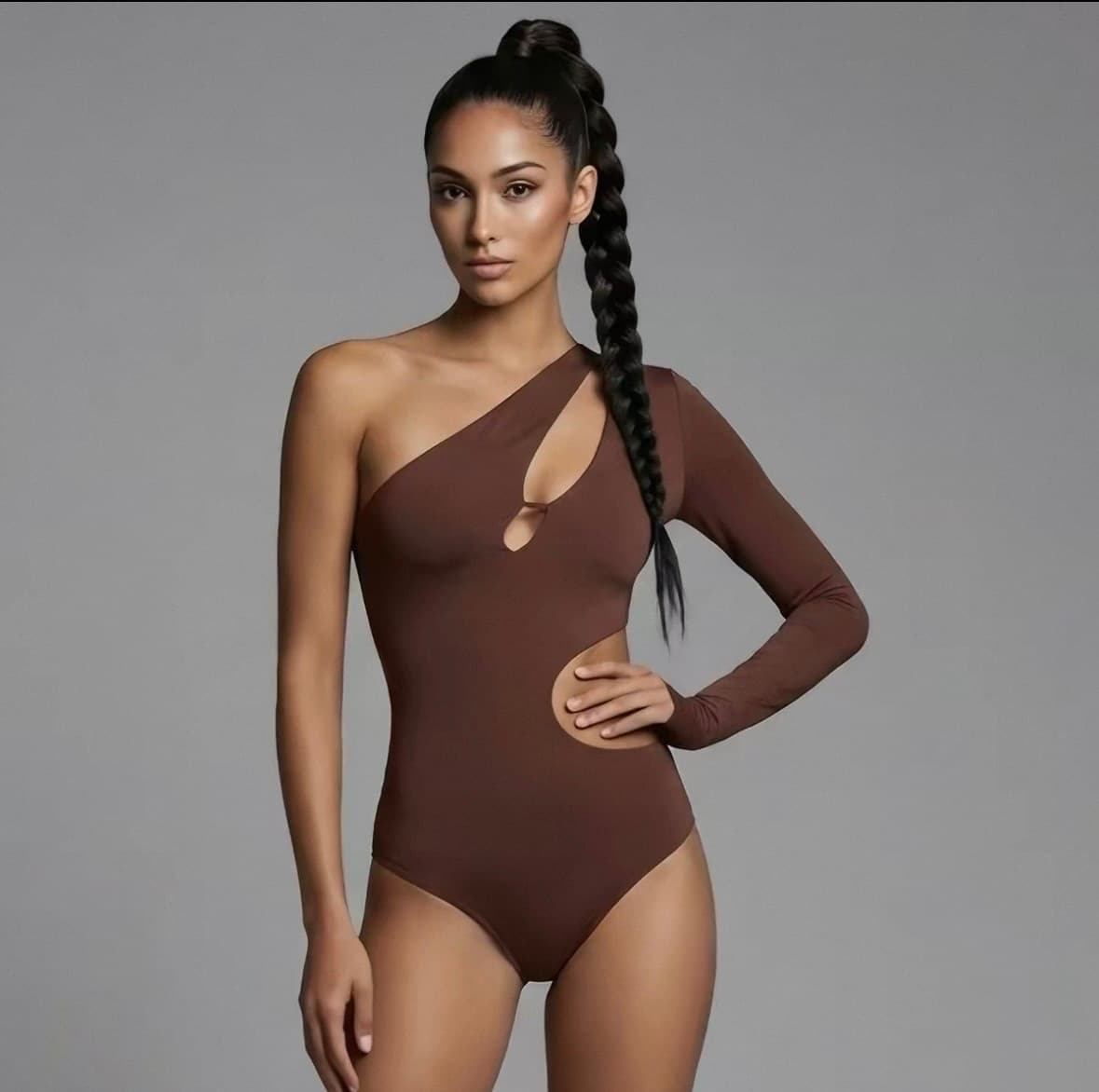 FRM Asymmetric Bodysuit